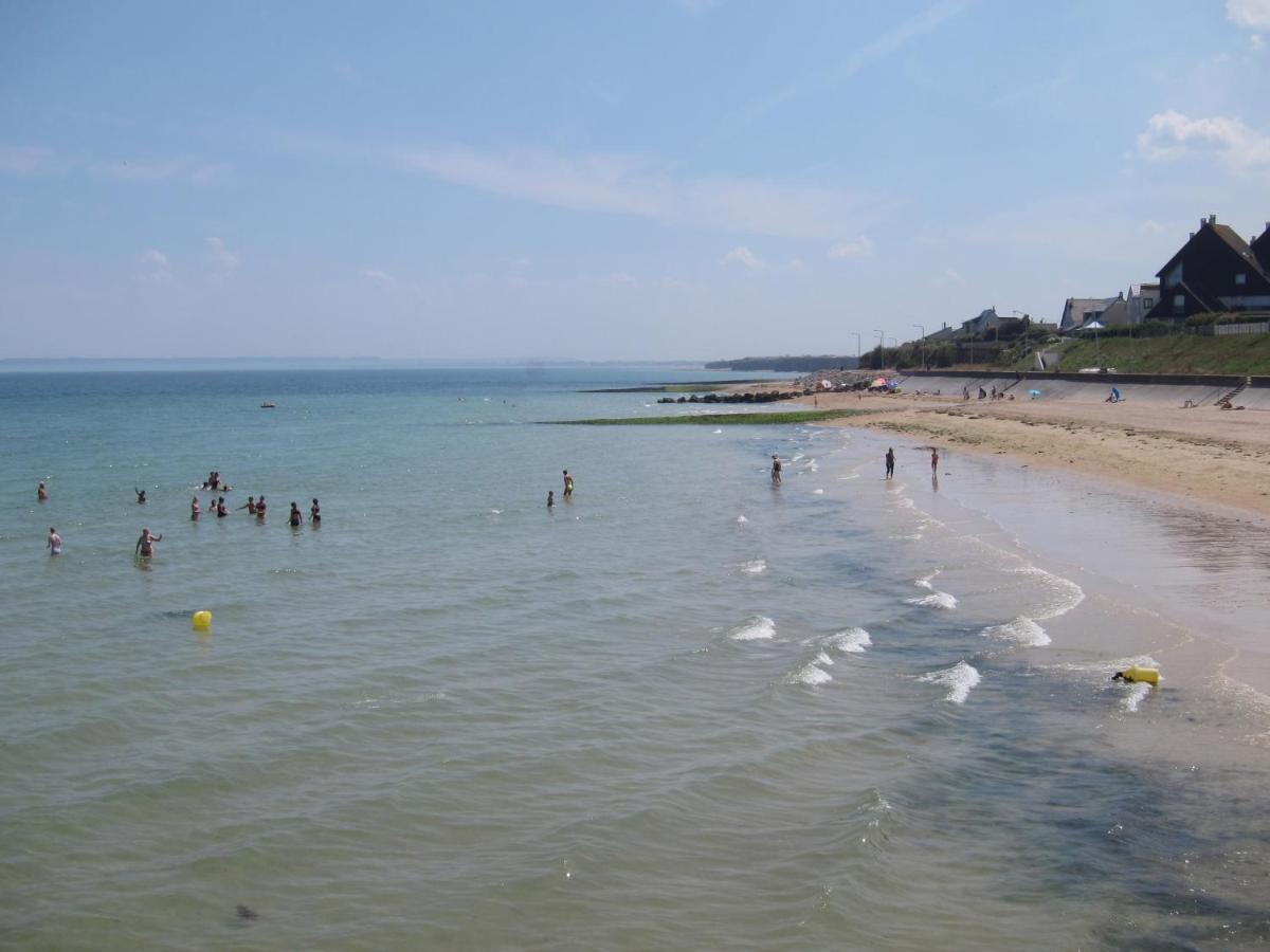 L'Escapade - Logement Les Pieds Dans L'Eau A Luc Luc-sur-Mer Exterior foto